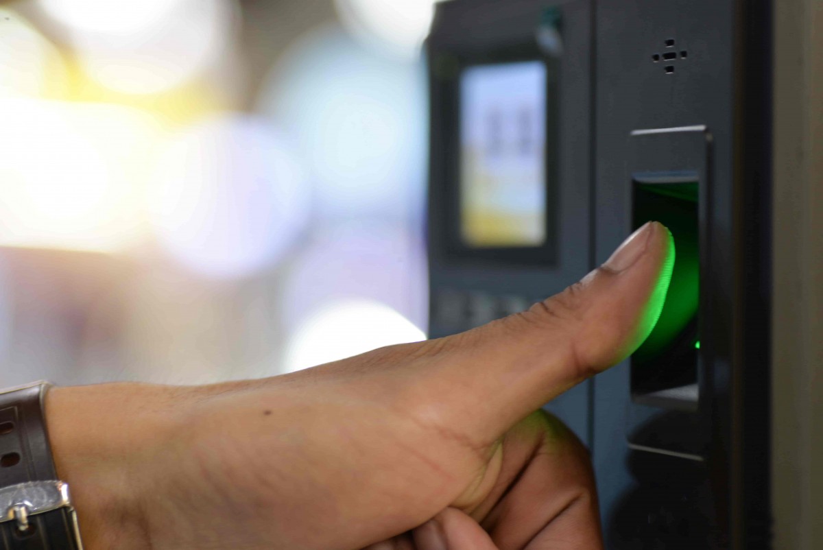 Contrôle d'accès biométrique